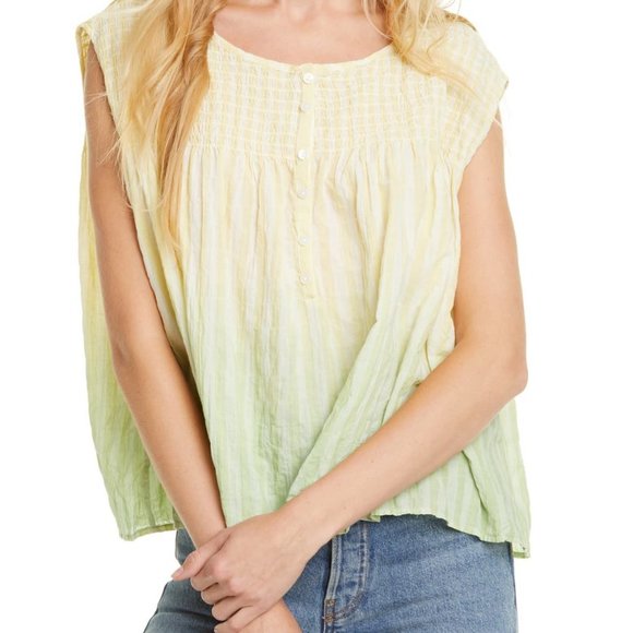 New Free People Relaxed Top M - Picture 4 of 4